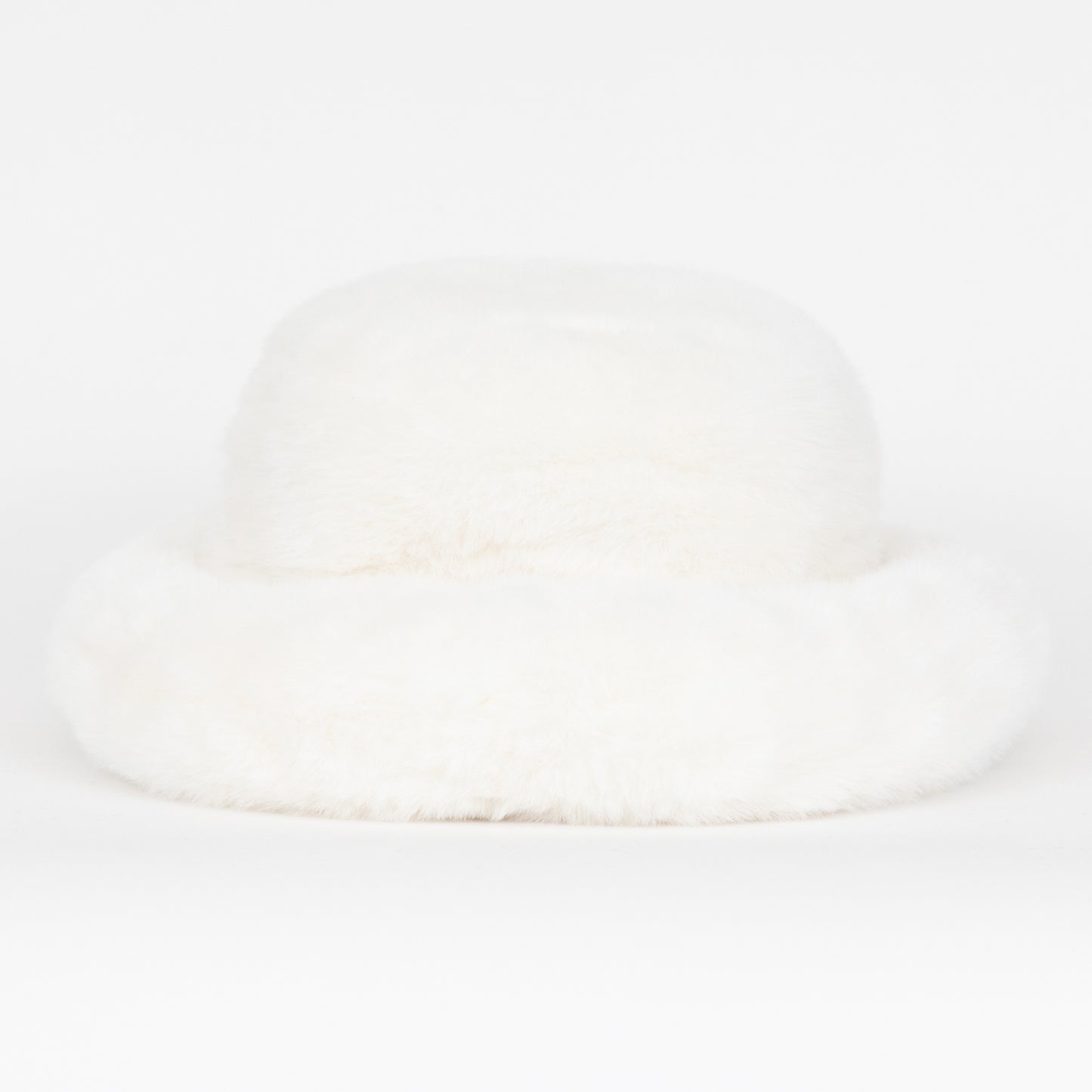 Women’s BRIXTON Dion Fluffy Winter Bucket Hat in OFF WHITE