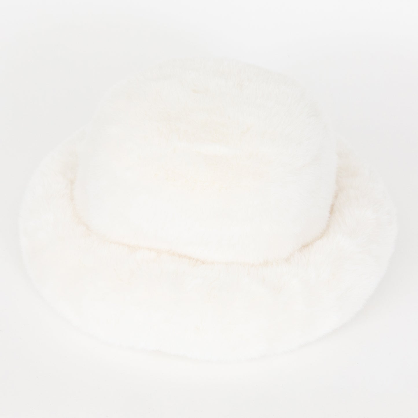 Women’s BRIXTON Dion Fluffy Winter Bucket Hat in OFF WHITE
