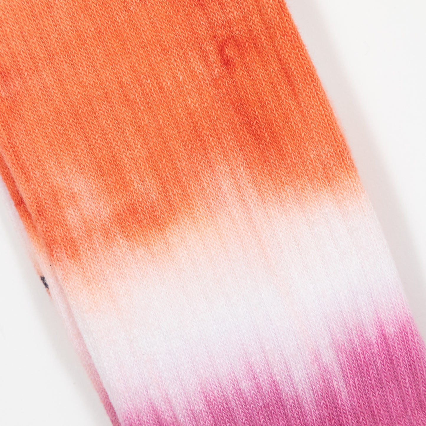 HAPPY SOCKS Dip Dye Sneaker Socks in PINK & ORANGE