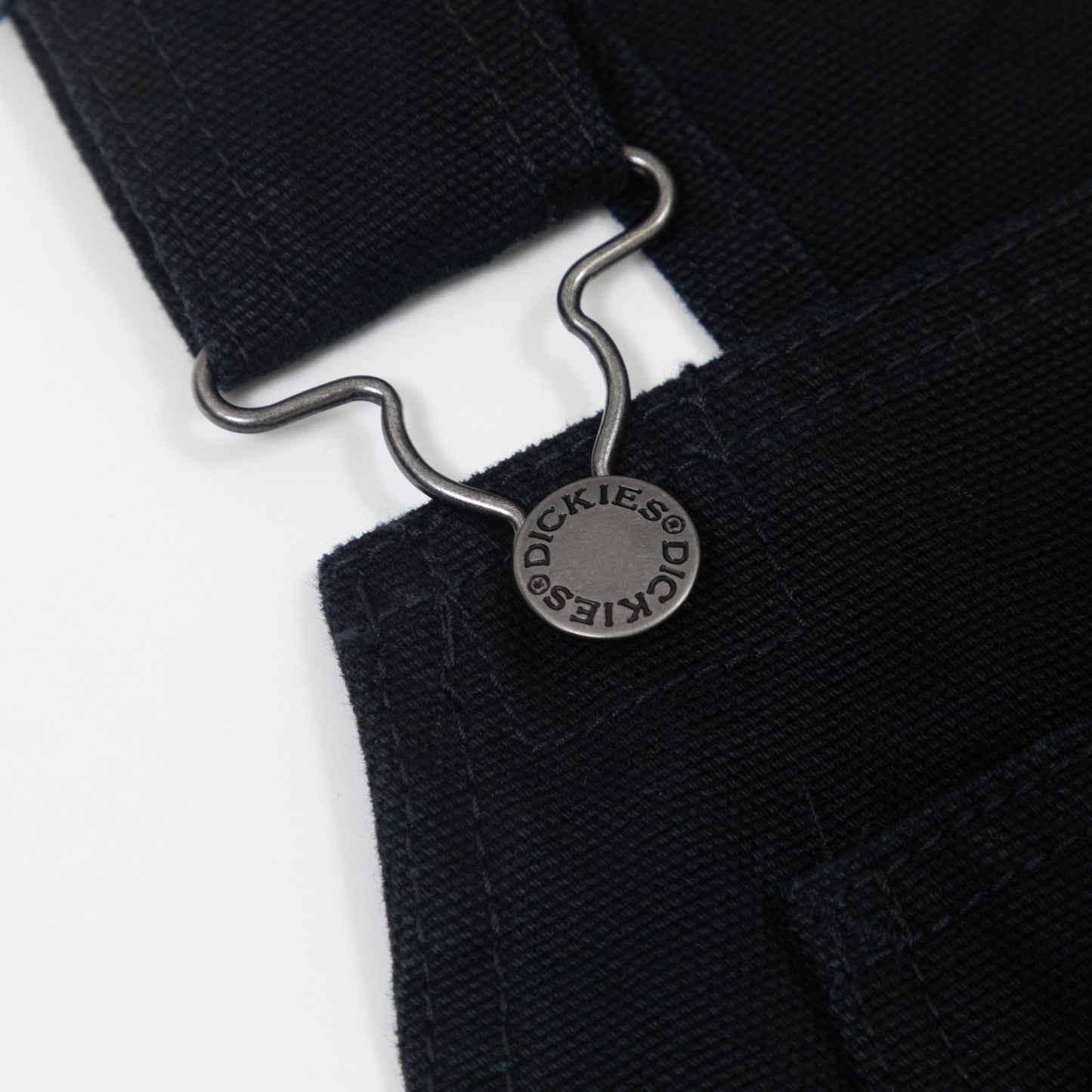 Women's DICKIES Duck Canvas Short Dunagrees in BLACK