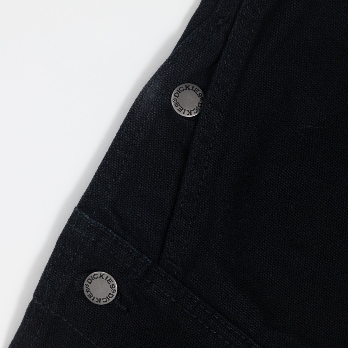 Women's DICKIES Duck Canvas Short Dunagrees in BLACK