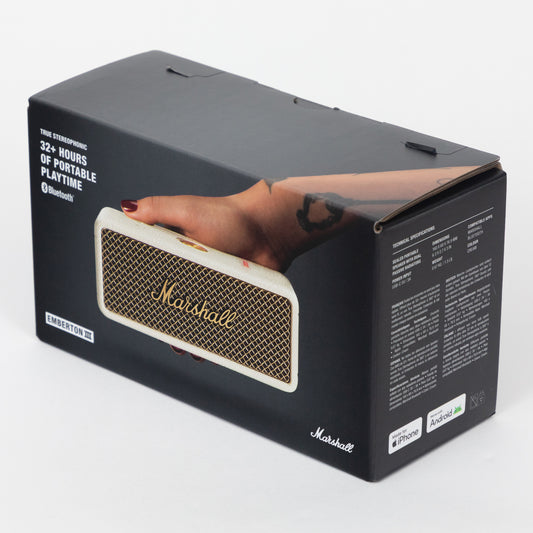MARSHALL Emberton III Portable Speaker in CREAM