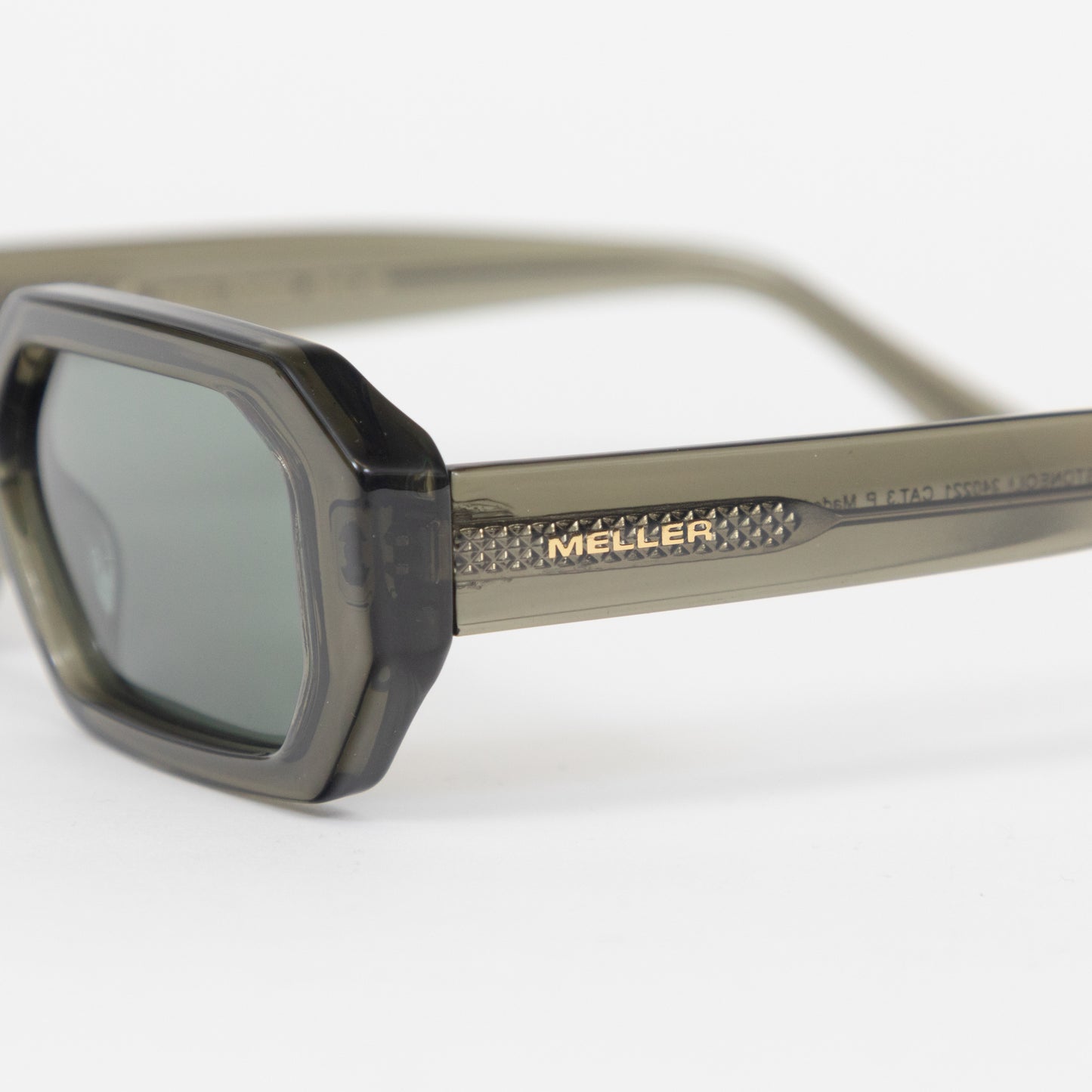 MELLER Esi Geometric Style Sunglasses in GREEN