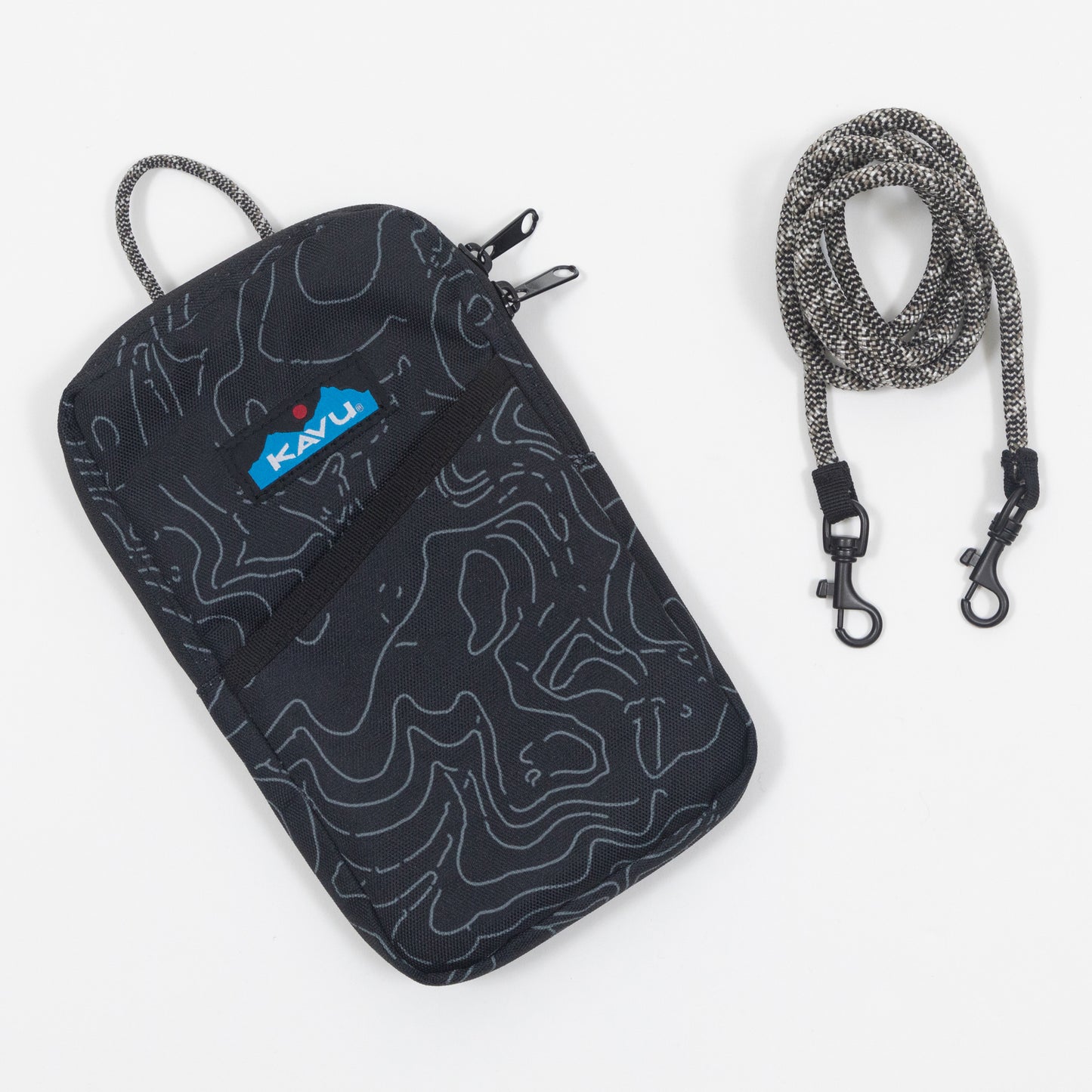 KAVU Essential Case Phone Bag in BLACK