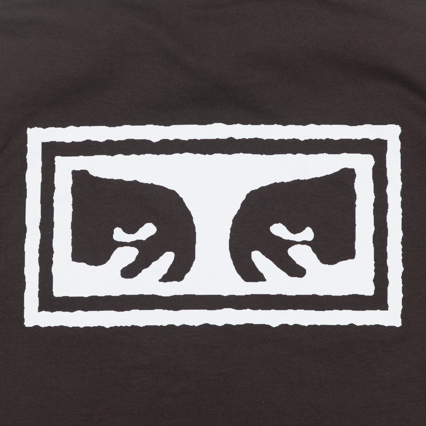 OBEY Eyes 3 T-Shirt in BROWN