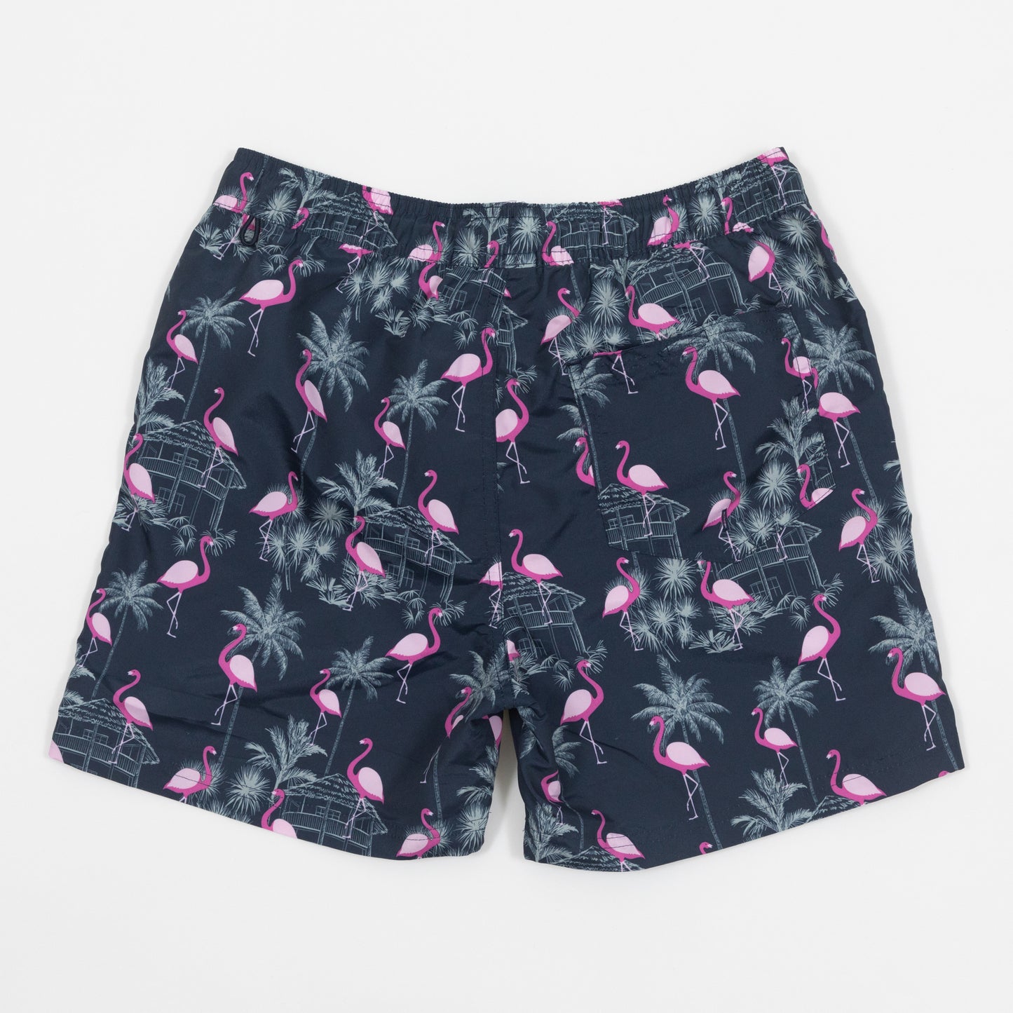 JACK & JONES Fiji Flamingo Swim Shorts in NAVY