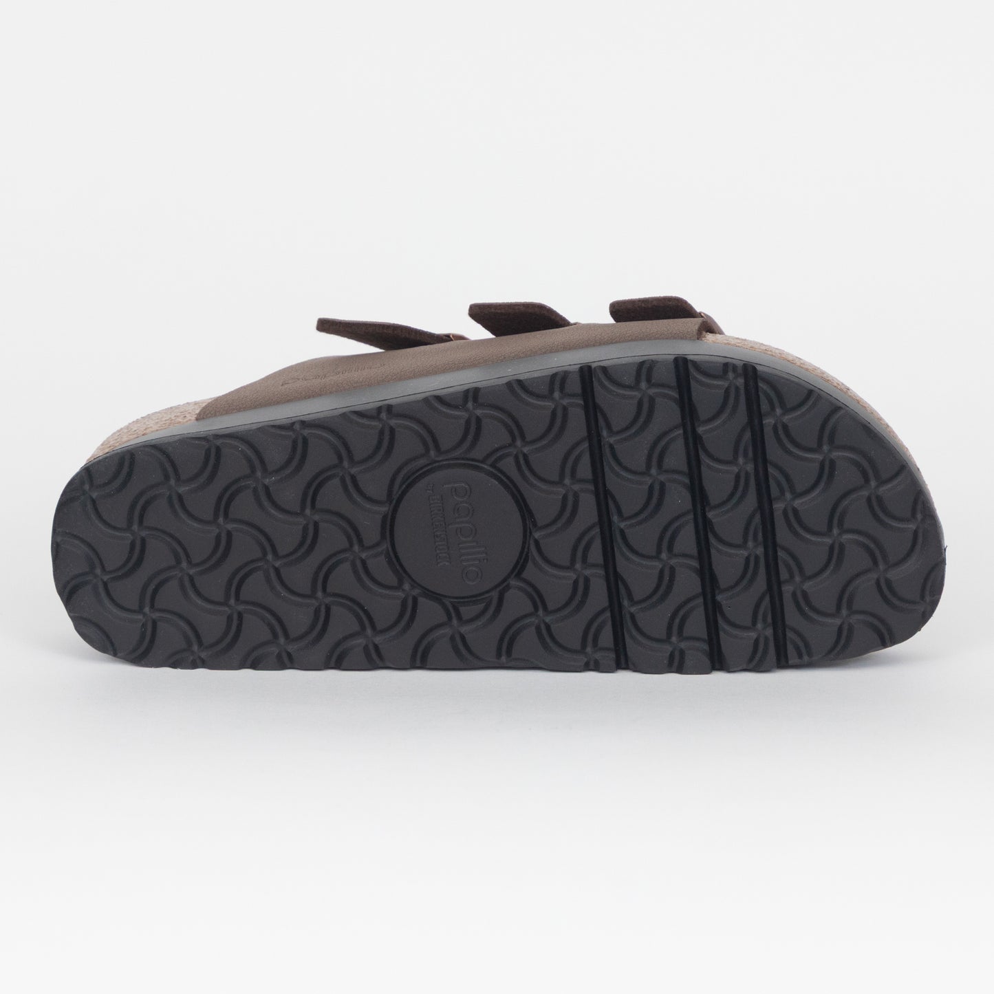 Womens BIRKENSTOCK Florida Flex Platform Birko-Flor Sandals in MOCCA