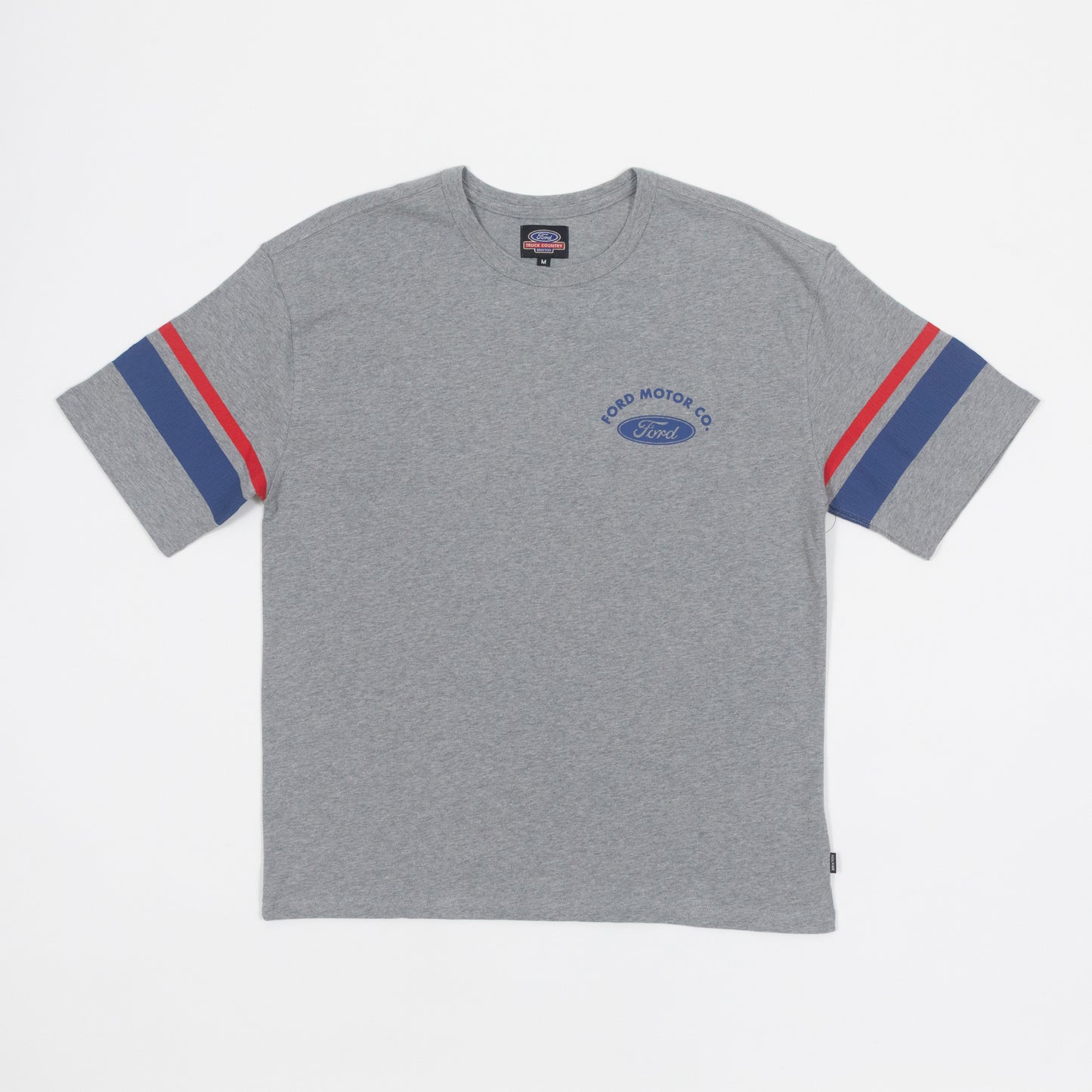 BRIXTON X FORD Truck Country T-Shirt in HEATHER GREY