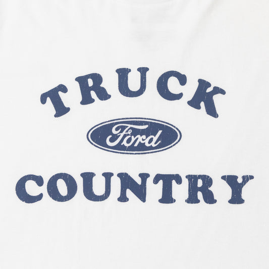 BRIXTON X FORD Truck Country T-Shirt in WHITE