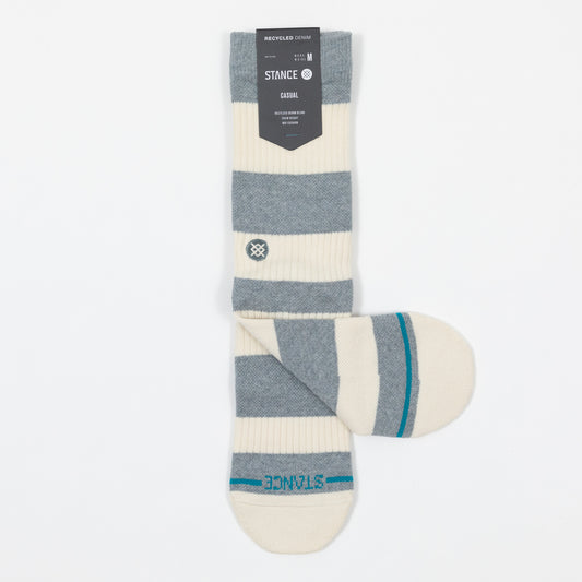 STANCE Fred Denim Crew Socks in BLUE