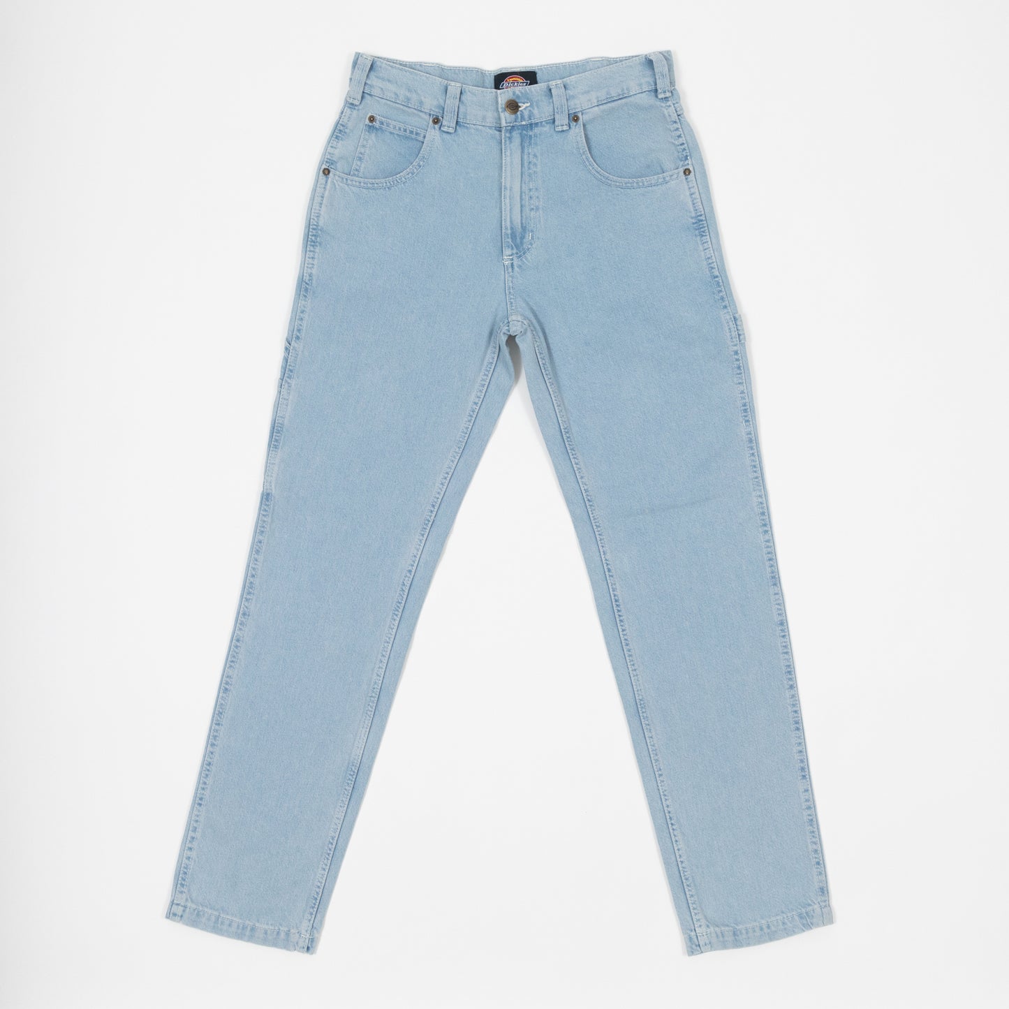DICKIES Garyville Straight Fit Denim Pants in VINTAGE BLUE