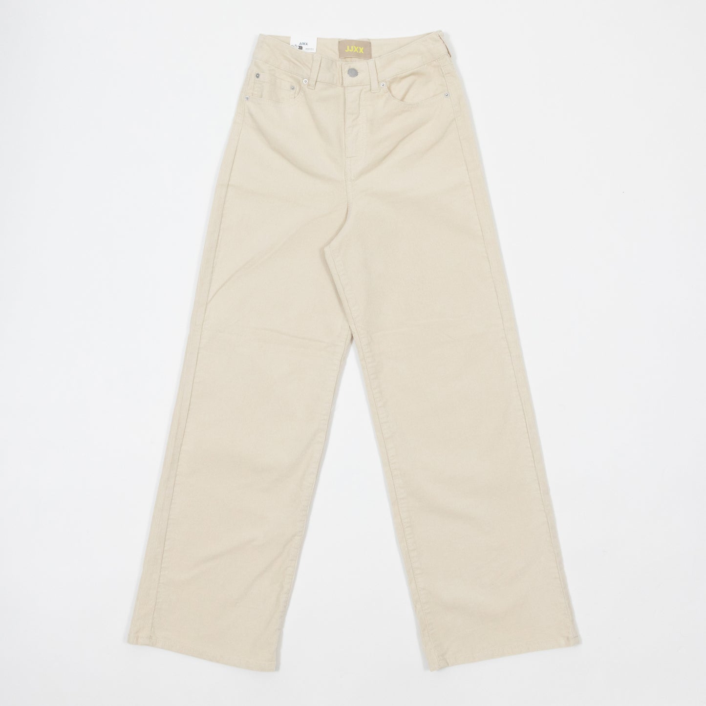 Womens JJXX Gelly Corduroy Jeans in CREAM