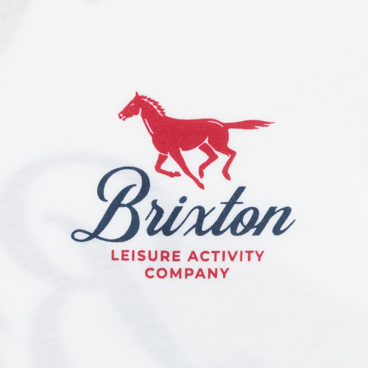 Womens BRIXTON Graphic T-Shirt in WHITE