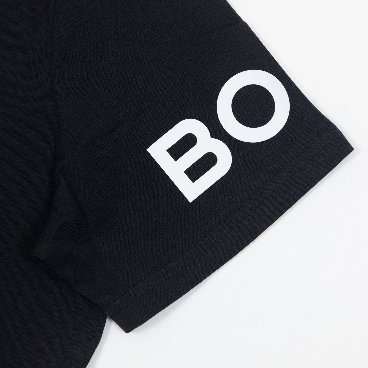 BJORN BORG Gym T-Shirt in BLACK & WHITE