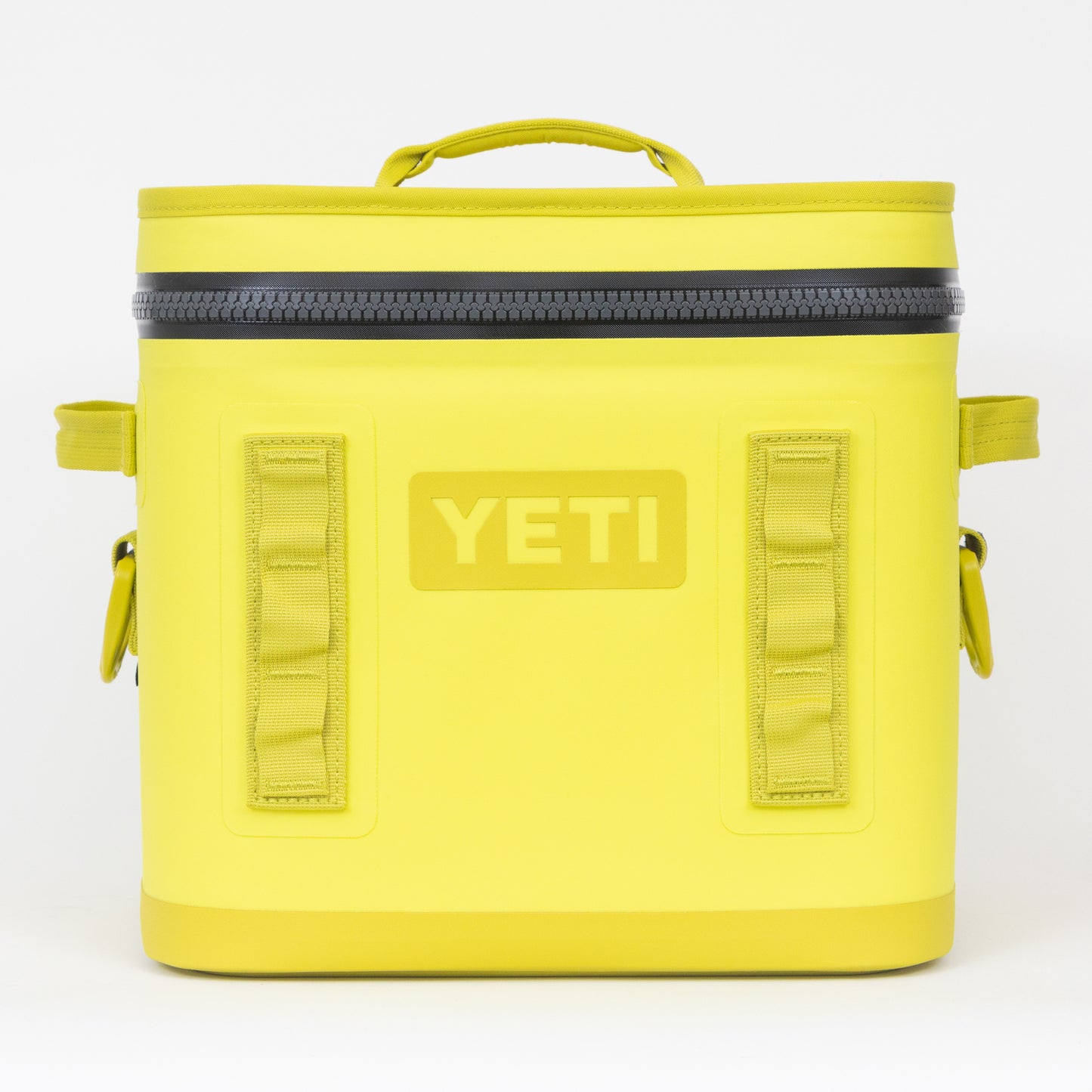 yeti hopper flip 12 soft cool box firefly yellow front view