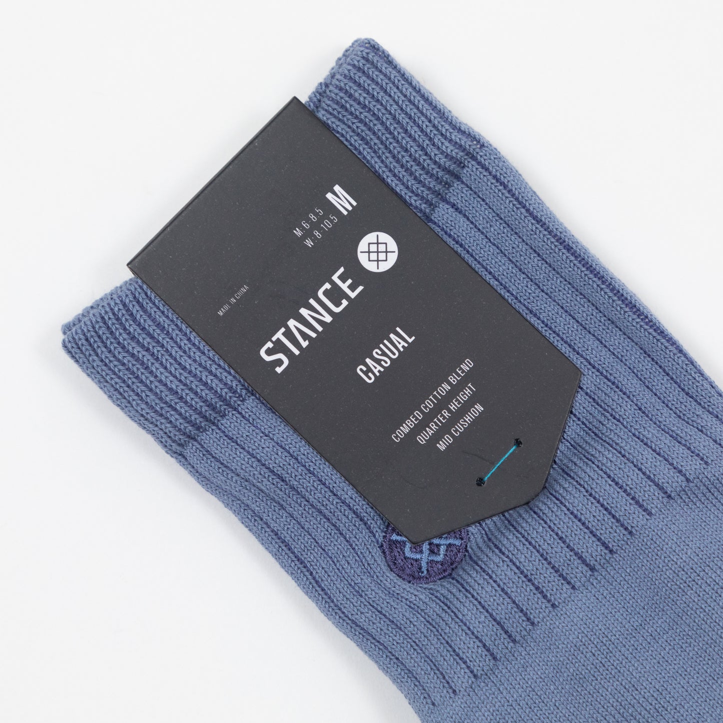 STANCE Icon Pop Quarter Length Socks in BLUE