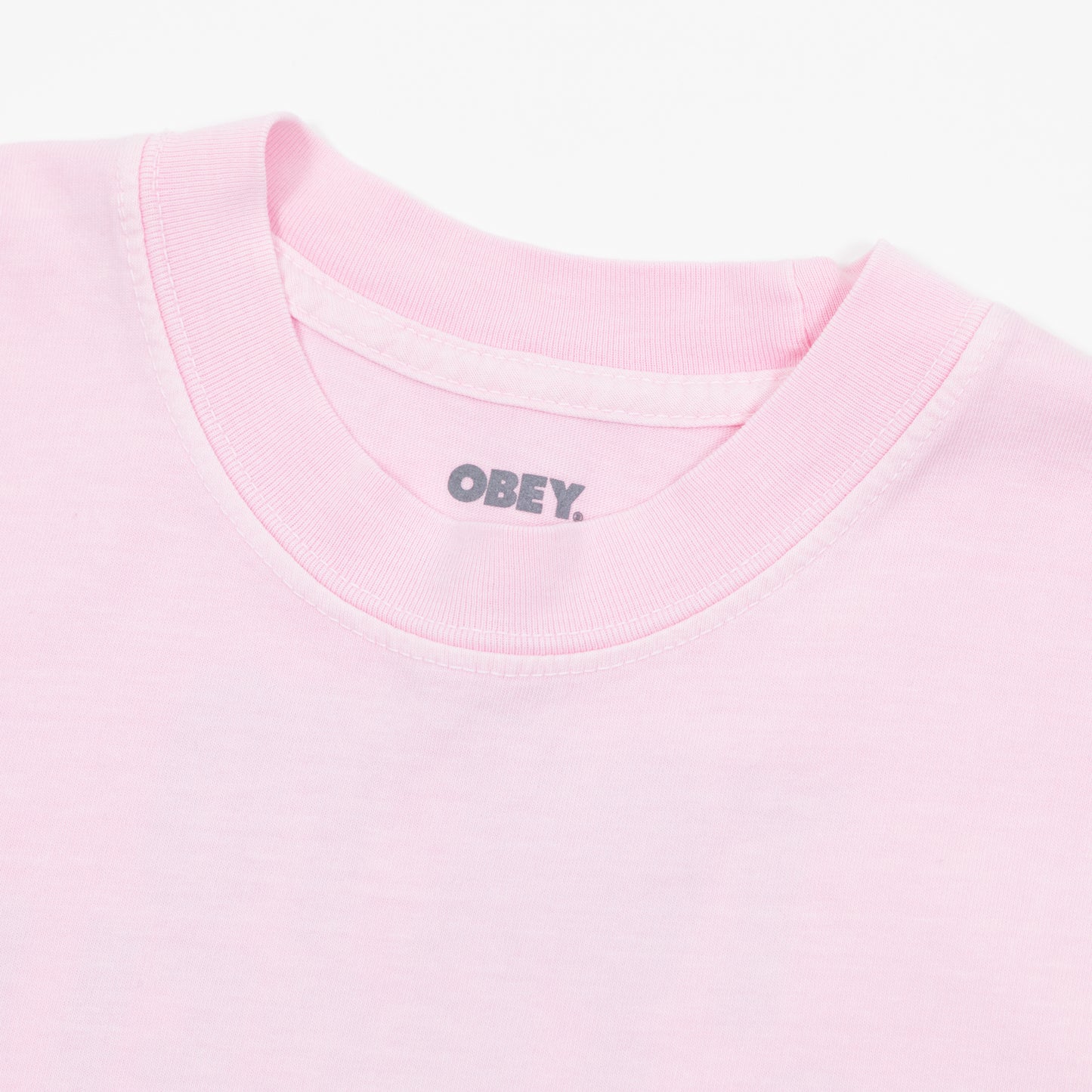 Womens OBEY International Cities T-Shirt in PINK