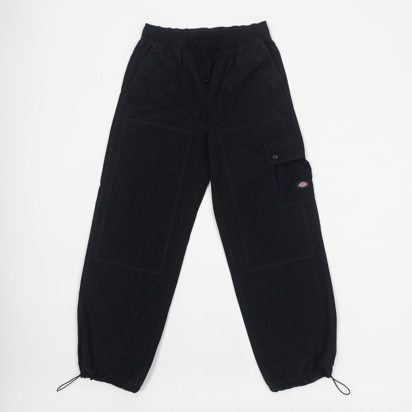 Womens DICKIES Jackson Cargo Trousers in BLACK