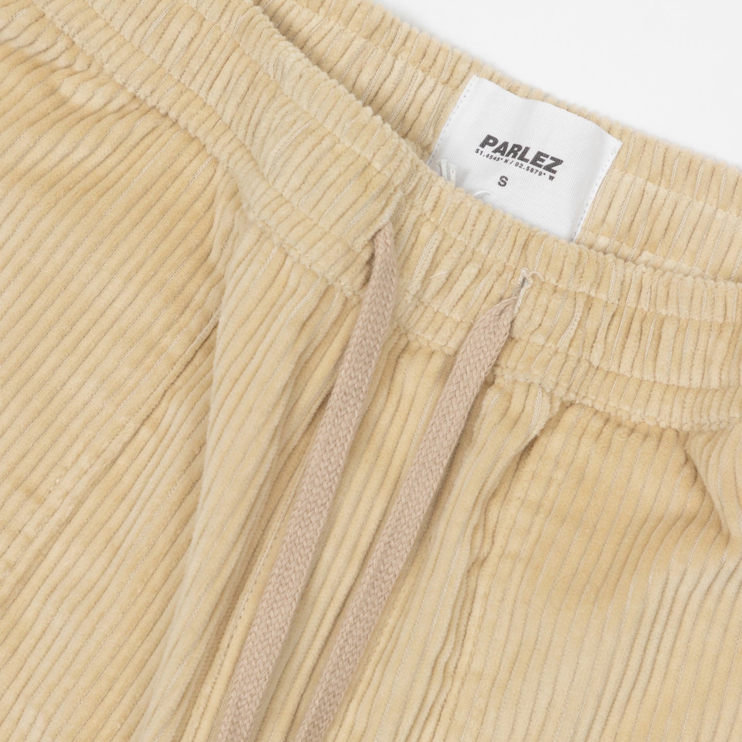 PARLEZ Jacobs Cord Surf Pant in BEIGE