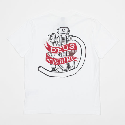 DEUS EX MACHINA Jailer Sappy Graphic T-Shirt in WHITE