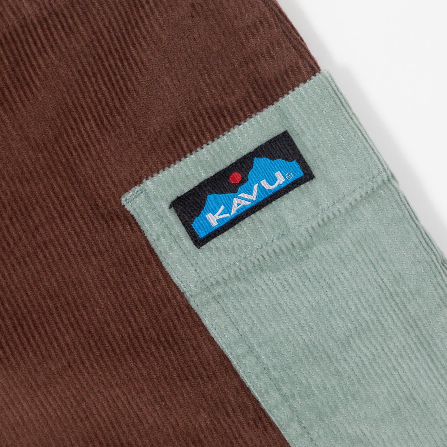 Womens KAVU June Jumper Dungarees in CREAM & BROWN