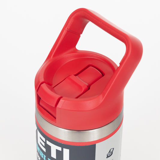 YETI Rambler® Junior 12 oz (355 ml) Kids' Water Bottle in Rescue Red