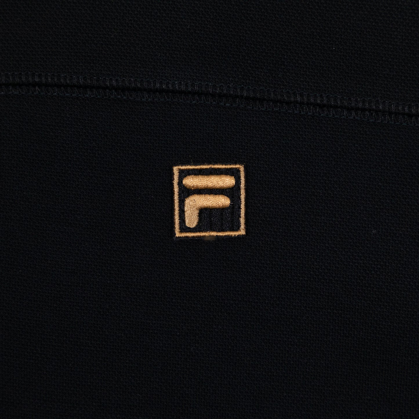 FILA Kevin Half Zip Premium Sweatshirt in BLACK