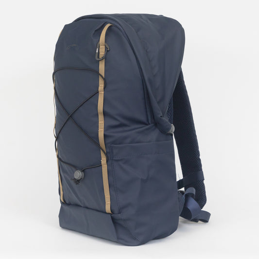 ELLIKER Kiln Hooded Zip Top Backpack in NAVY
