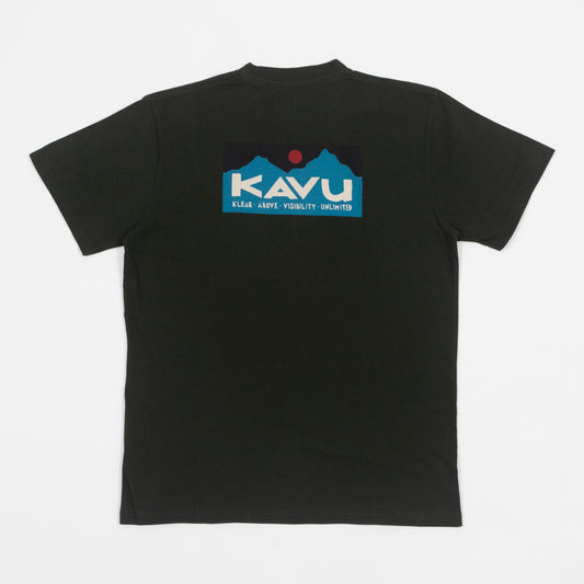 KAVU Klear Above Etch Art T-Shirt in ROSIN