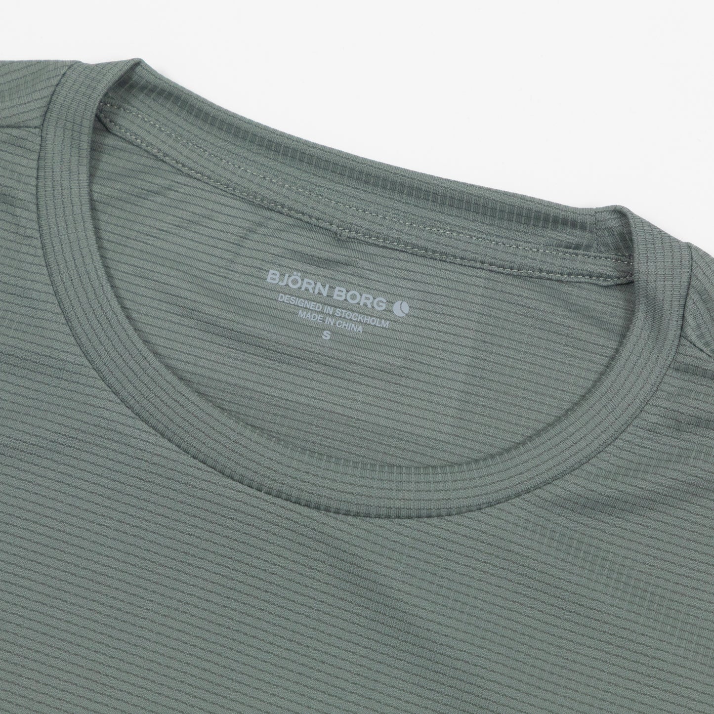 BJORN BORG Light Gym T-Shirt in AGAVE GREEN