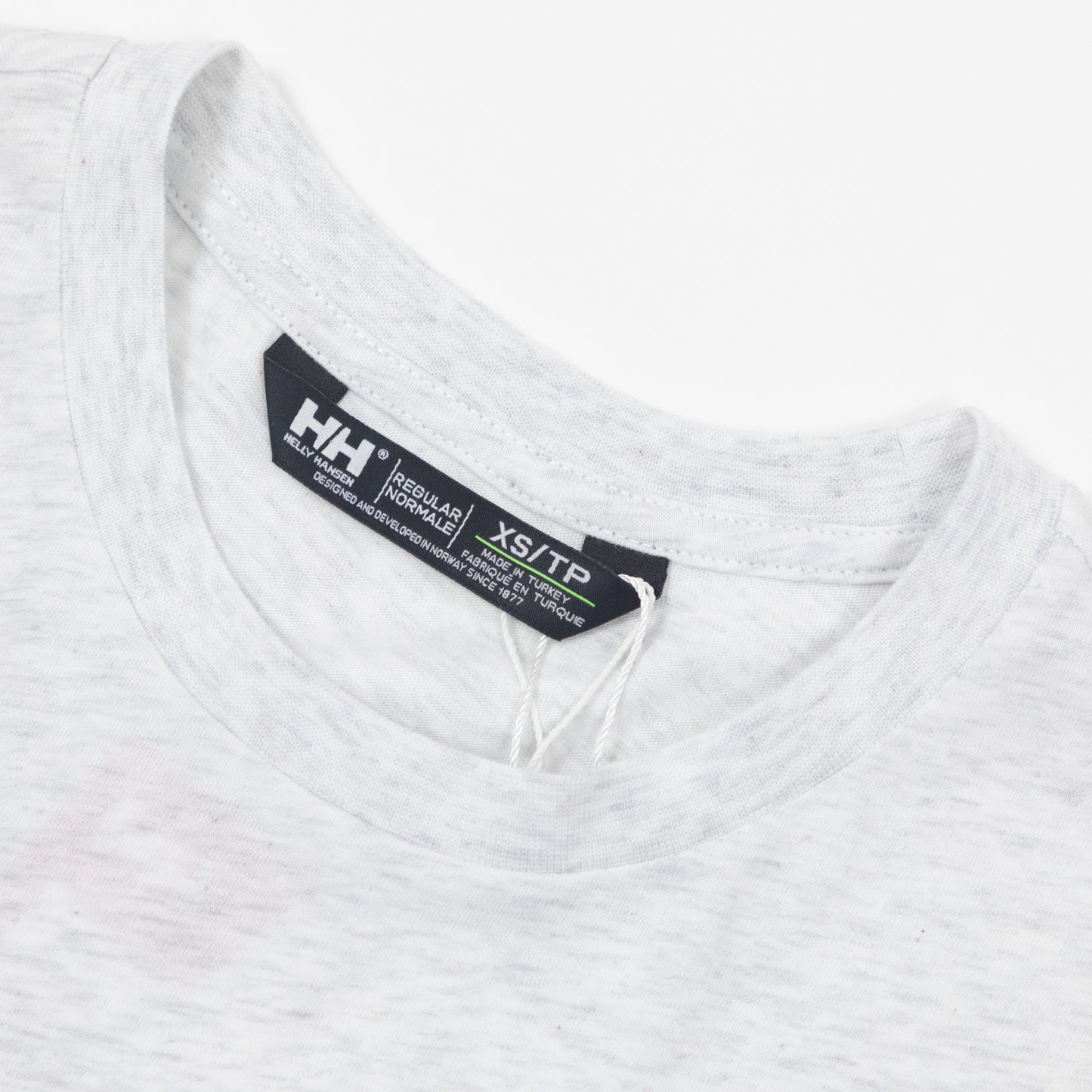 Womens HELLY HANSEN Logo T-Shirt in GREY