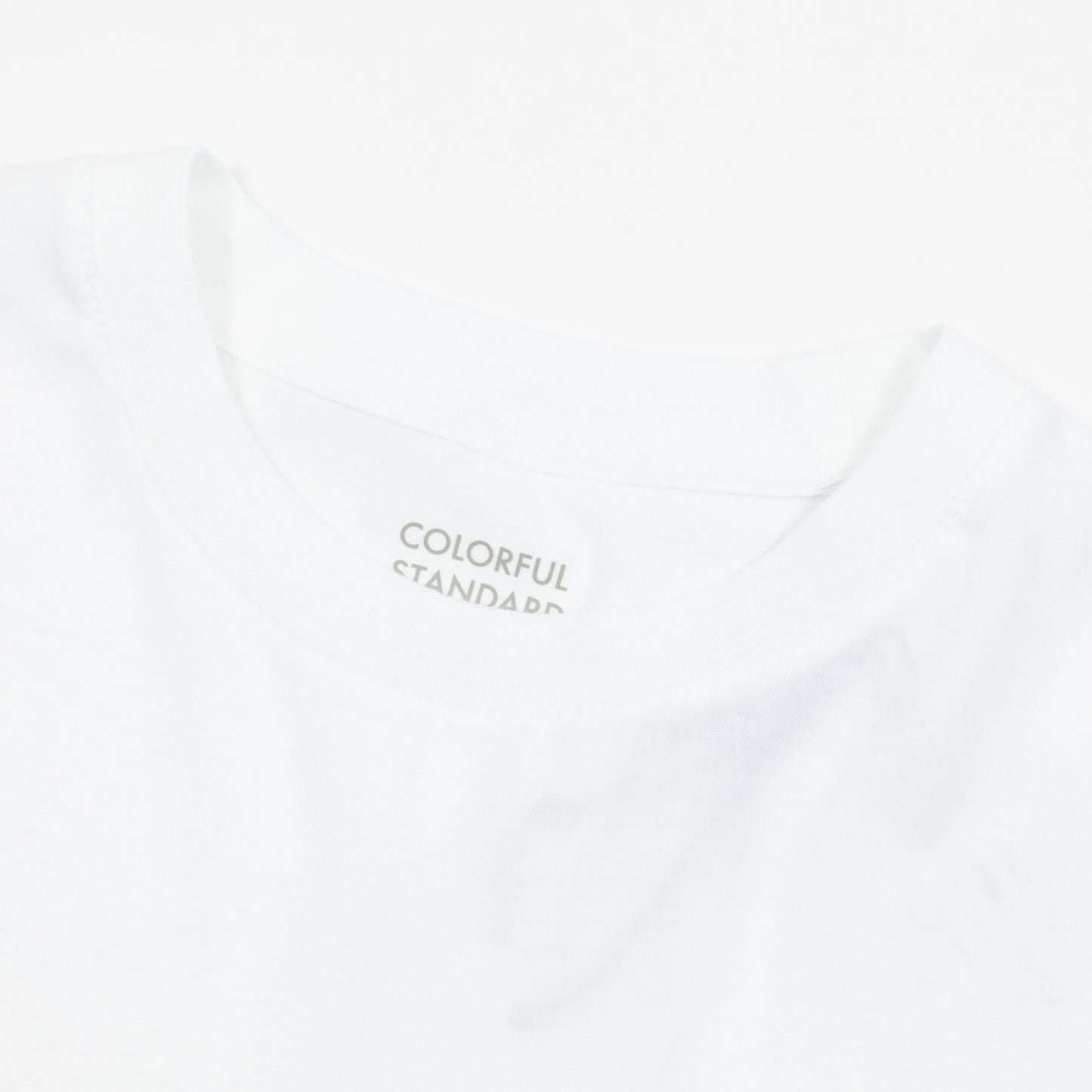 Womens COLORFUL STANDARD Long Sleeve T-Shirt in WHITE