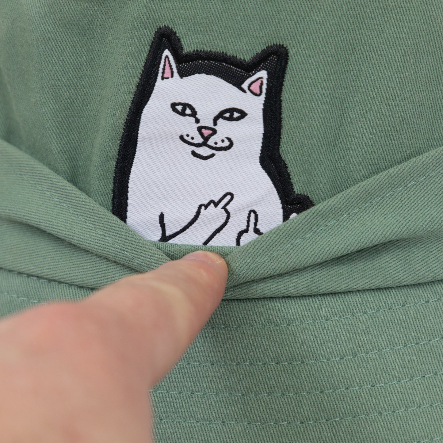 RIPNDIP Lord Nermal Bucket Hat in GREEN