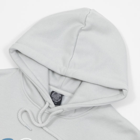 WOMENS SANTA CRUZ Love Script Hoodie in GREY