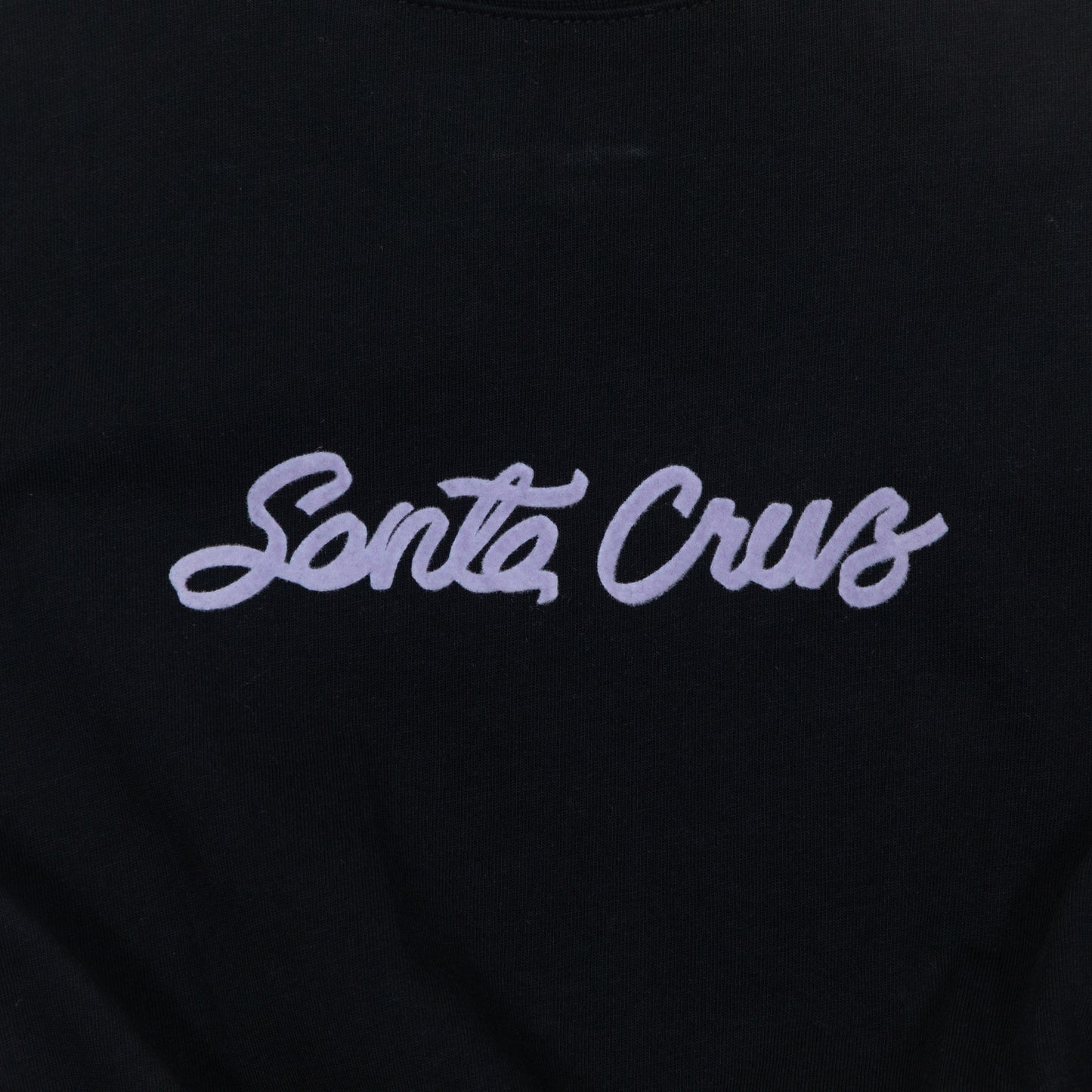 WOMENS SANTA CRUZ Love Script Long Sleeve Top in BLACK