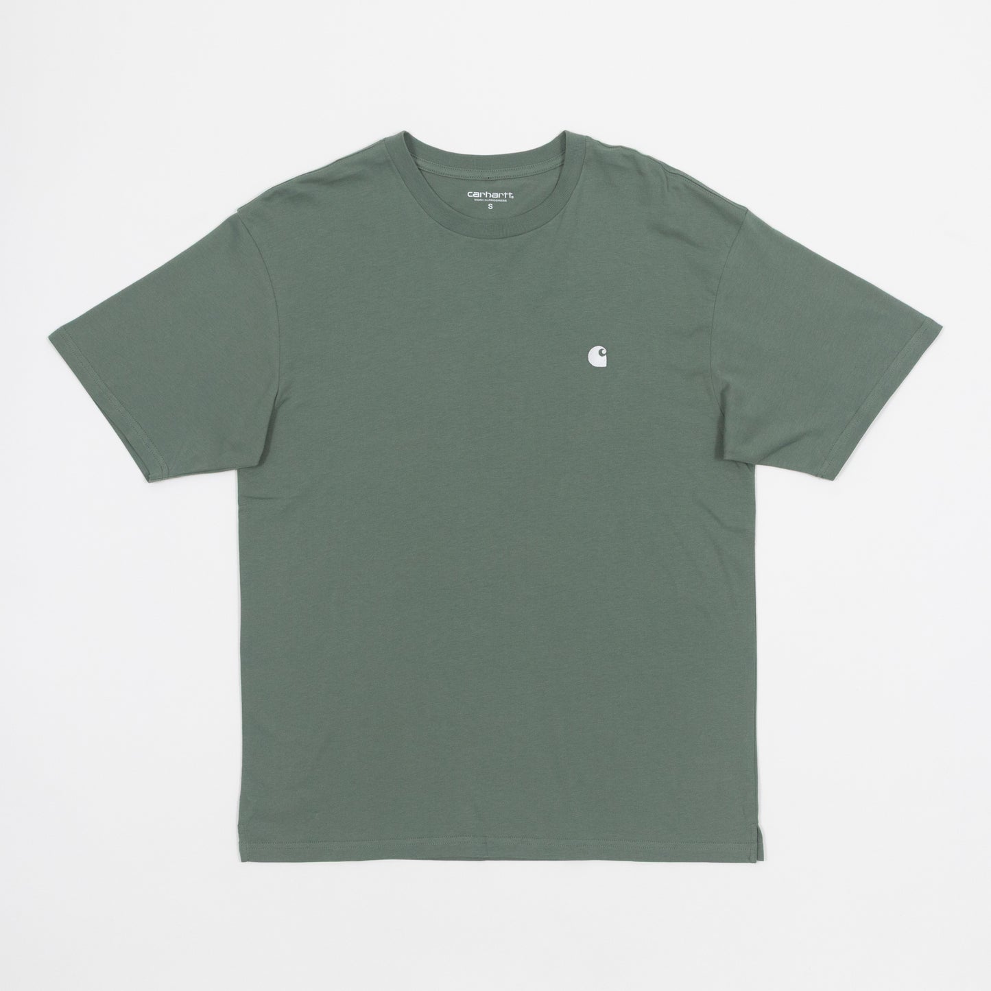 CARHARTT Madison T-Shirt in PARK GREEN