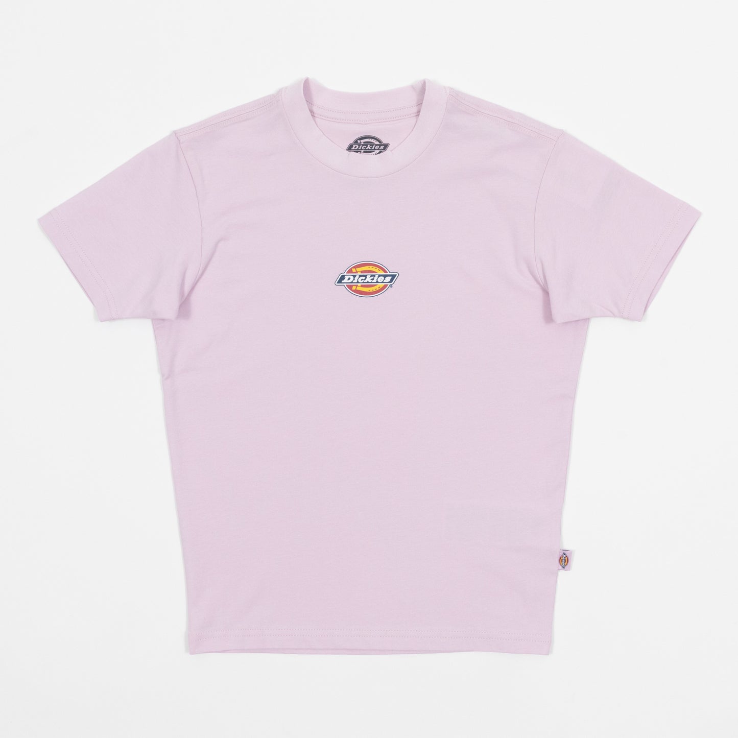 light pink dickies maple t-shirt on white background
