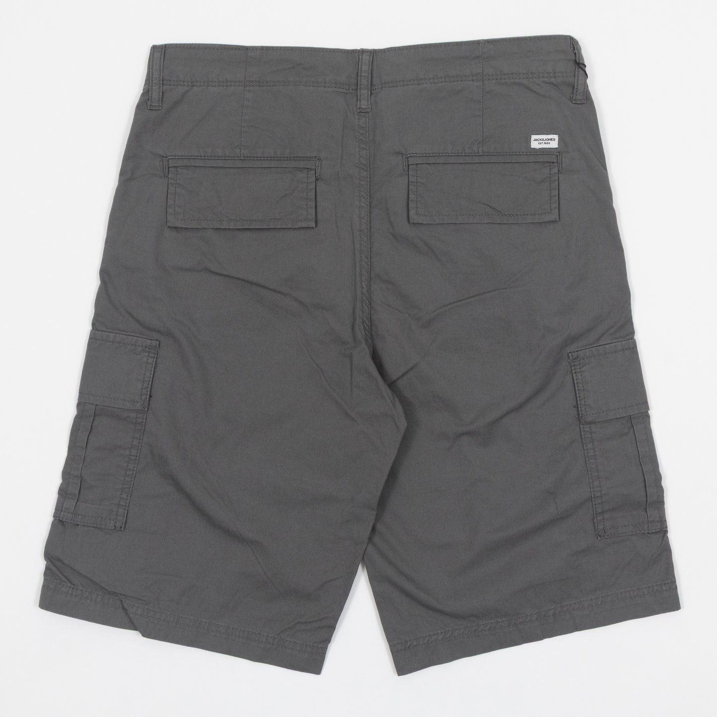 JACK & JONES Mateo Cargo Shorts in GREY