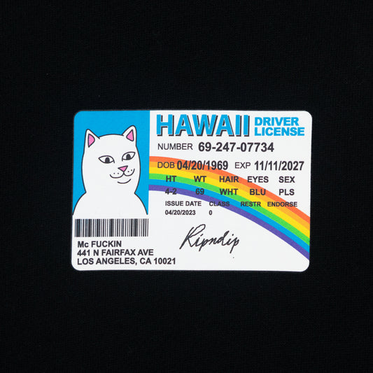 RIPNDIP Mcfuckin Hoodie in BLACK