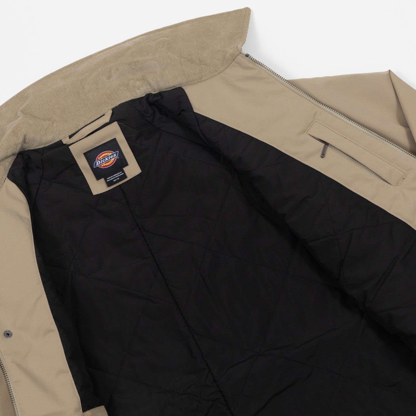 Womens DICKIES Medina Coat in KHAKI
