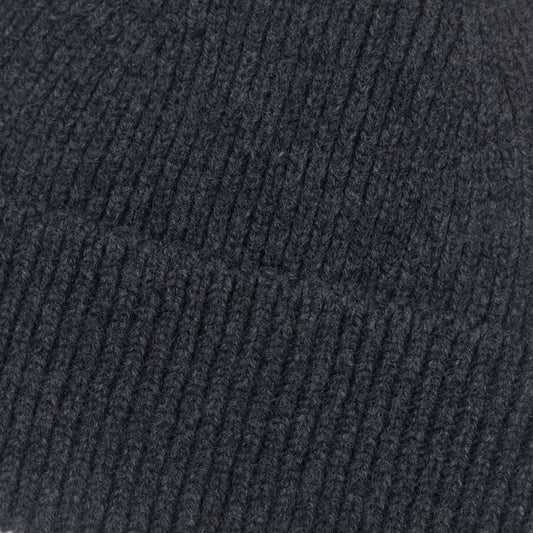 COLORFUL STANDARD Merino Wool Beanie in DARK GREY