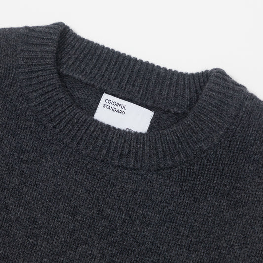 COLORFUL STANDARD Merino Wool Jumper in GREY