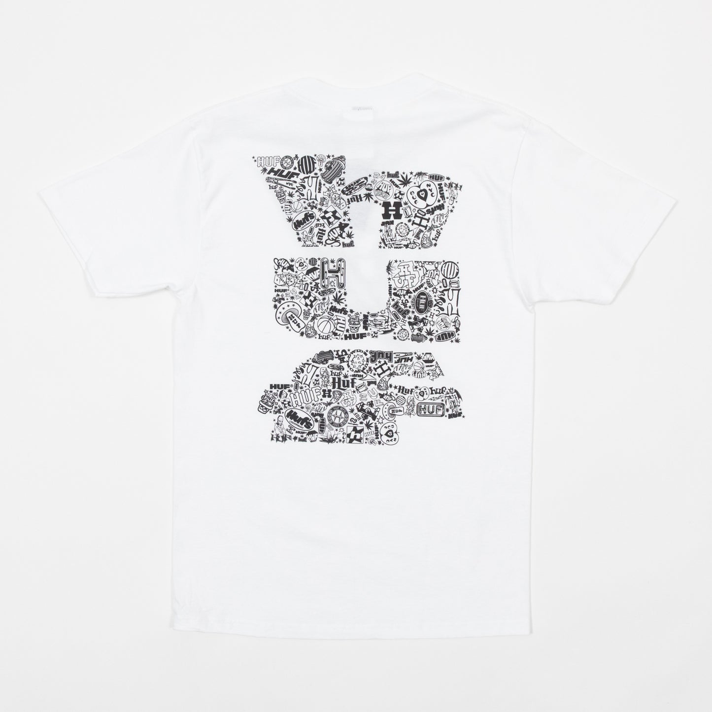 huf metablast graphic tshirt back view