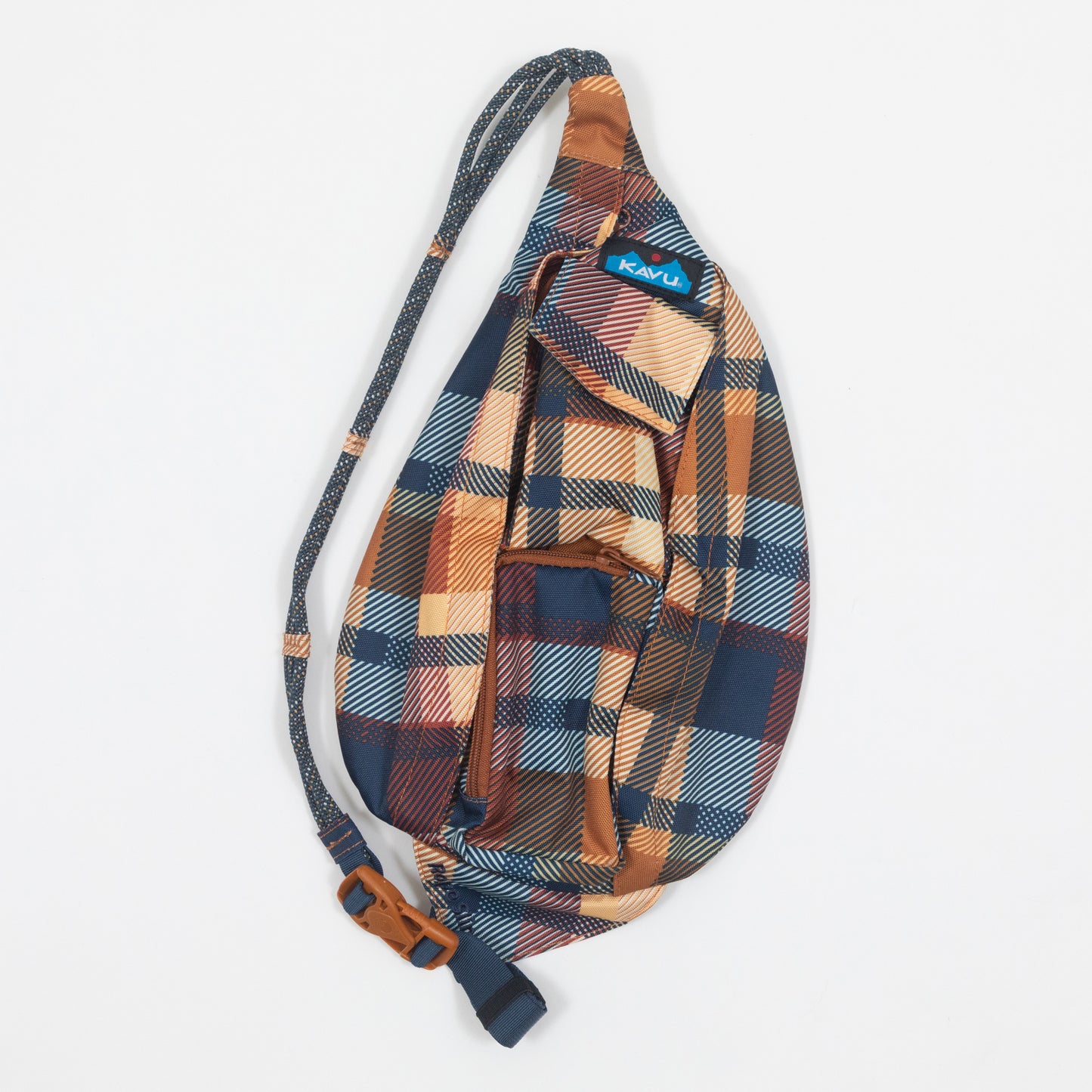 KAVU Mini Rope Bag in CABIN PLAID