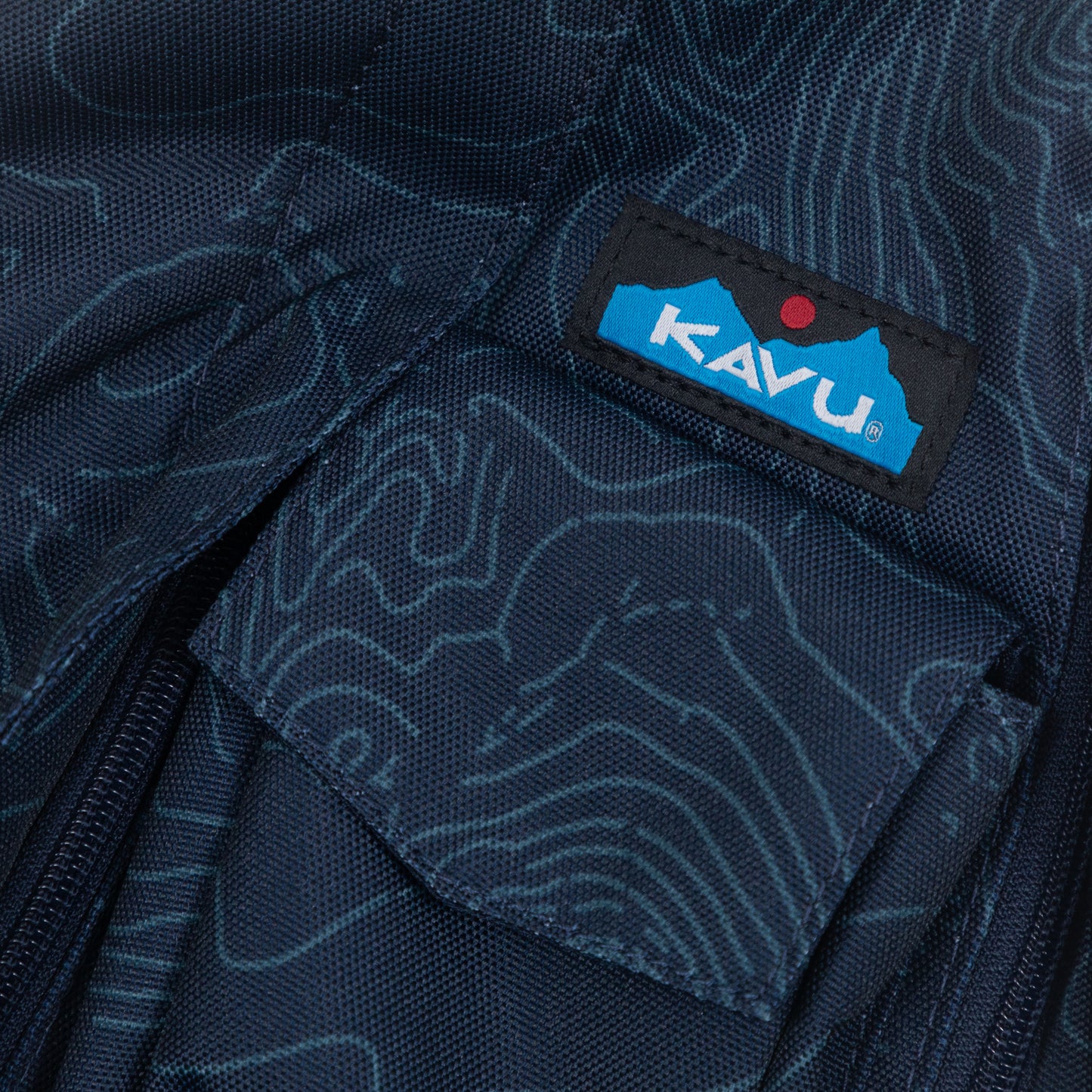 KAVU Rope Sling Crossbody Bag in NAVY TOPO
