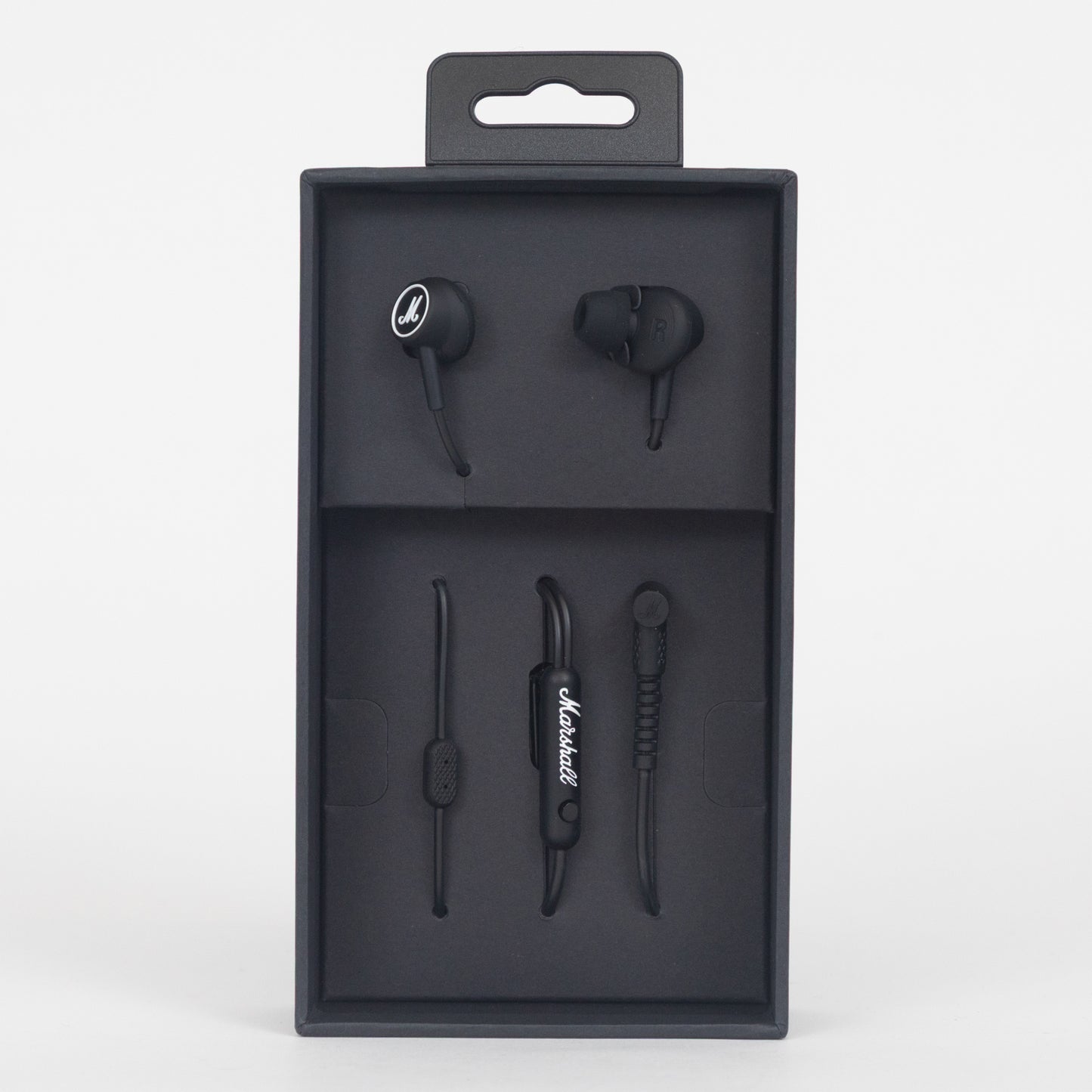 MARSHALL Mode Wired Earphones in BLACK & WHITE