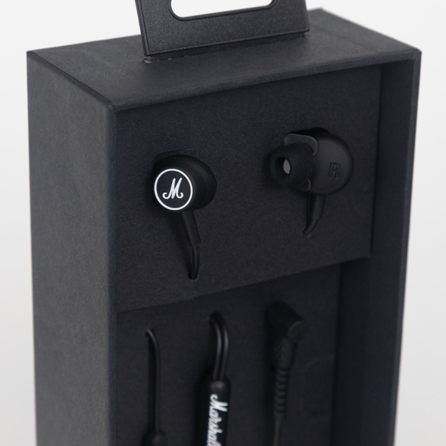 MARSHALL Mode Wired Earphones in BLACK & WHITE