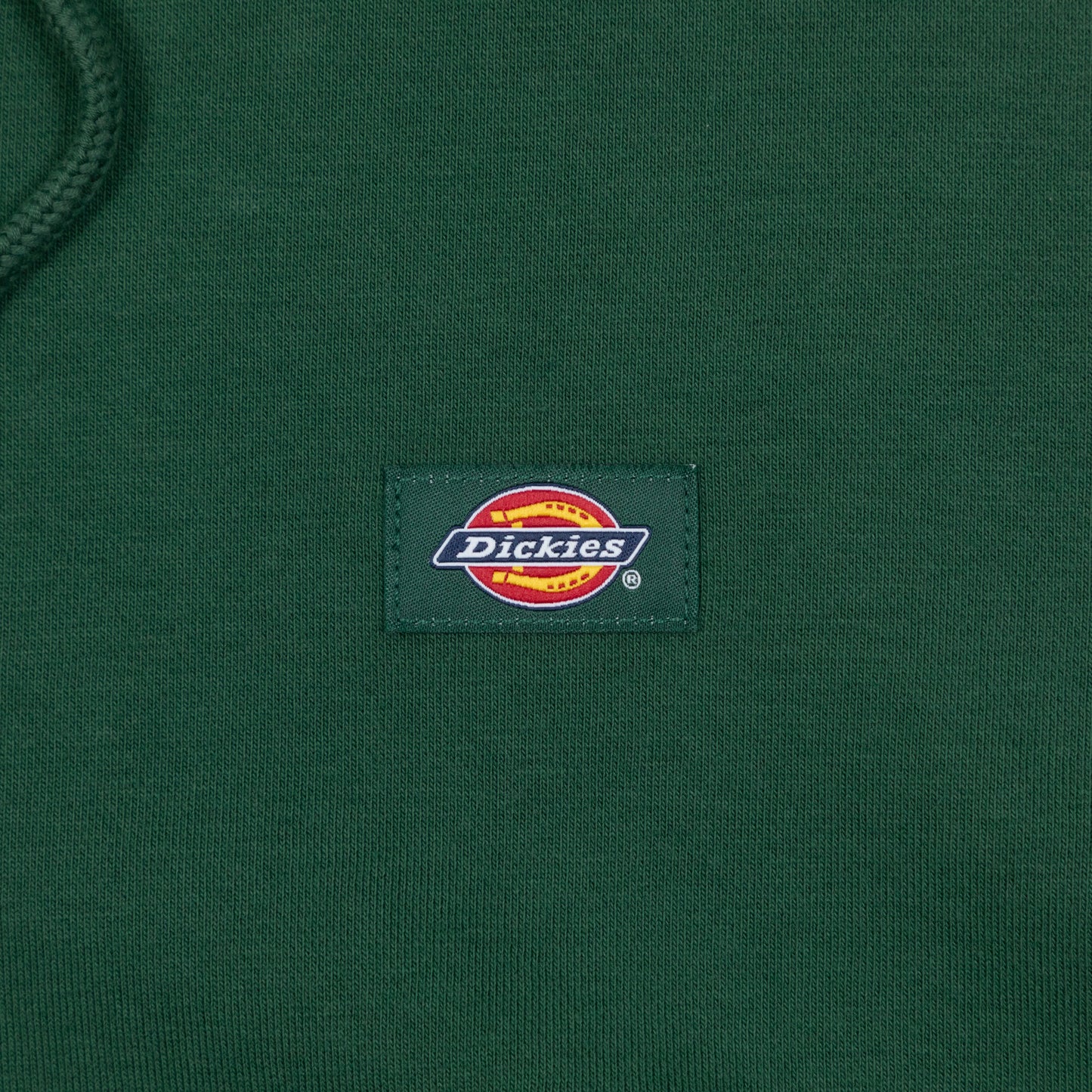 Womens DICKIES Oakport Zip Hoodie in PINE GREEN