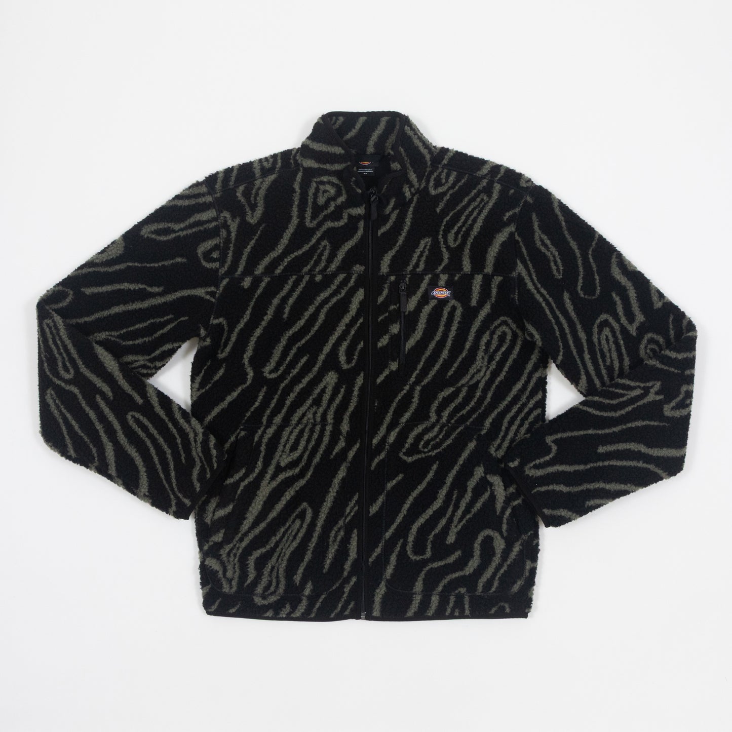 DICKIES Mount Hope Printed Fleece in BLACK