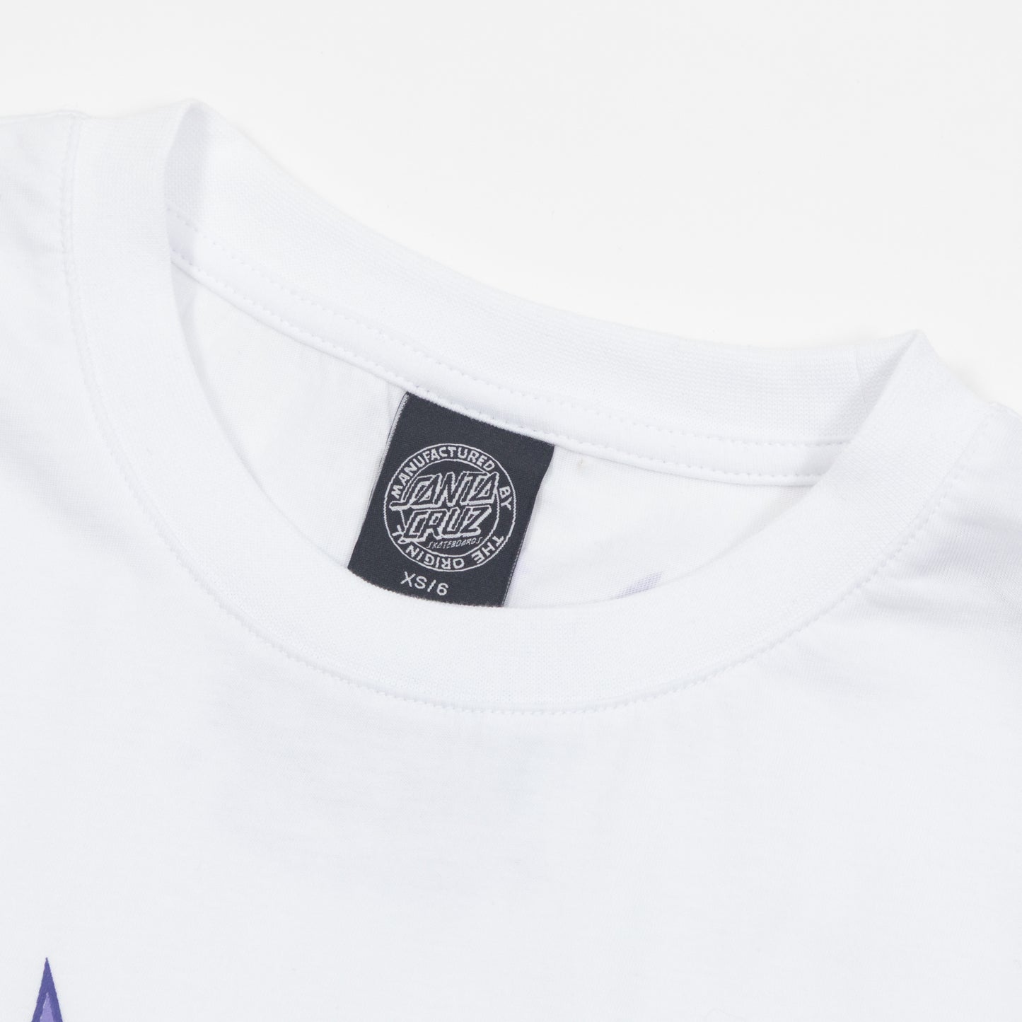 WOMENS SANTA CRUZ Night Critter Front T-Shirt in WHIITE